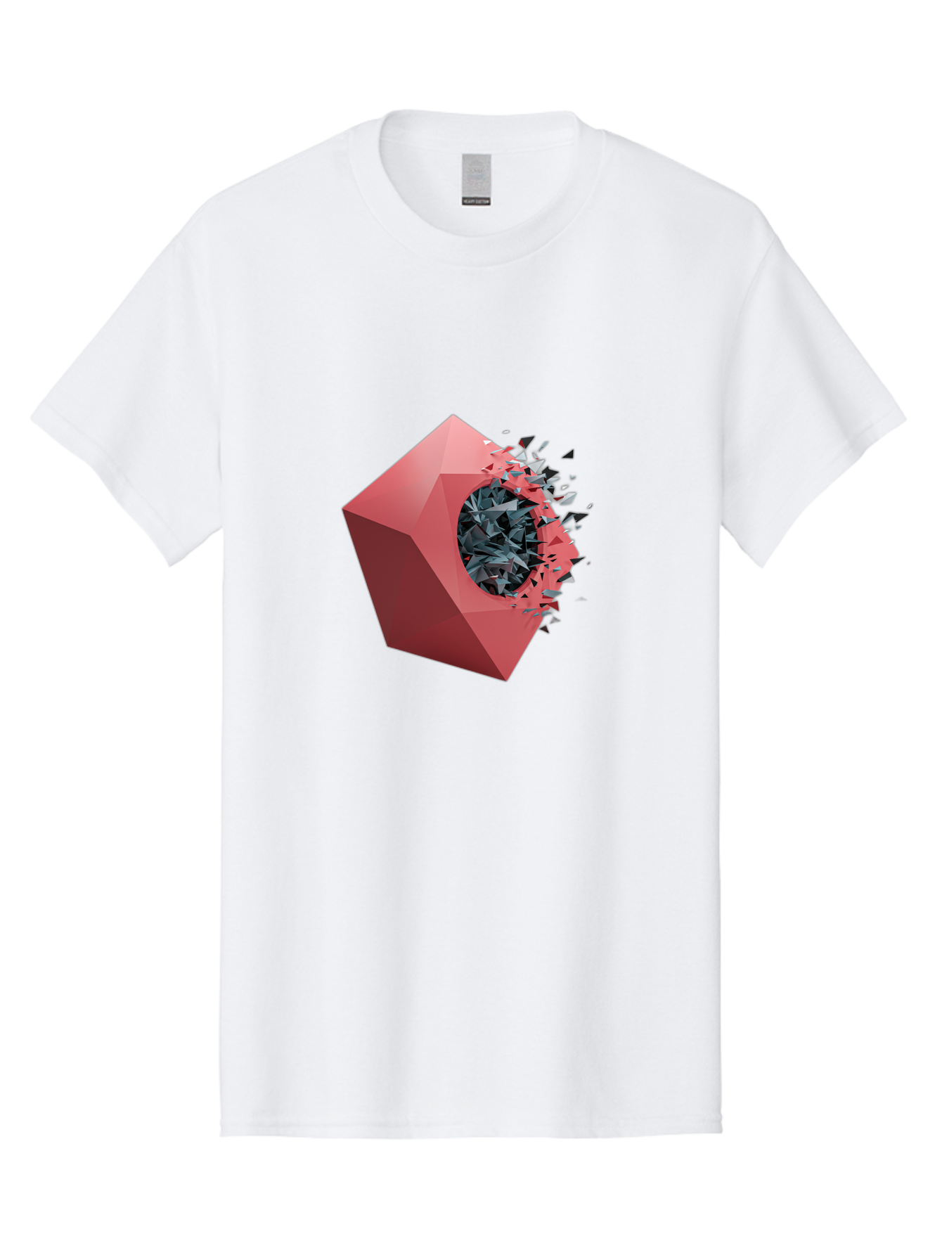Red-Box-Shattering Men'S Graphic Tee, 100% Cotton, Comfortable Casual Summer Wear, Machine Washable, Vintage Camera, Old Camera, Antique Camera, Black Camera, Classic Photography, Photography Equipment, Nostalgic Device, Film Camera, Bal215