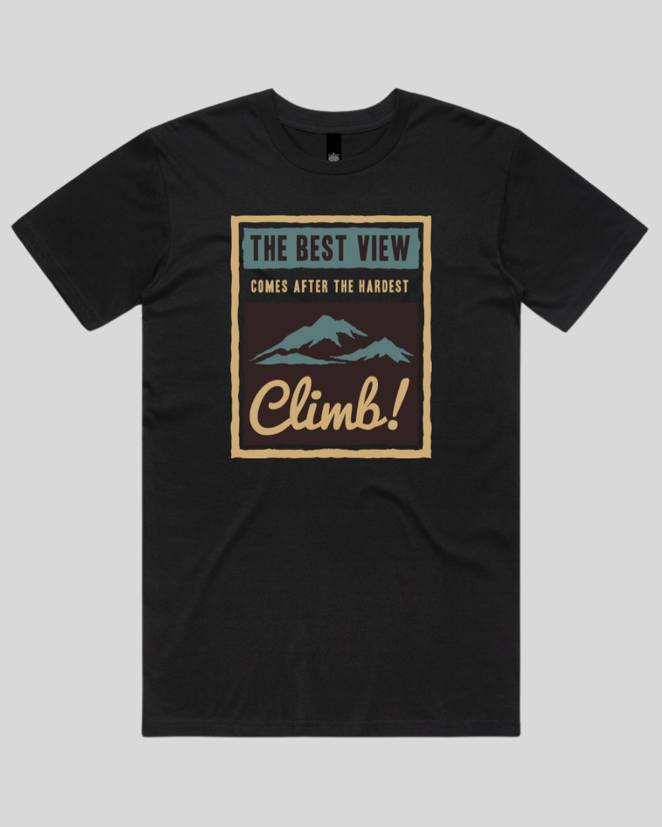 The Hardest Climb Men's T-Shirt