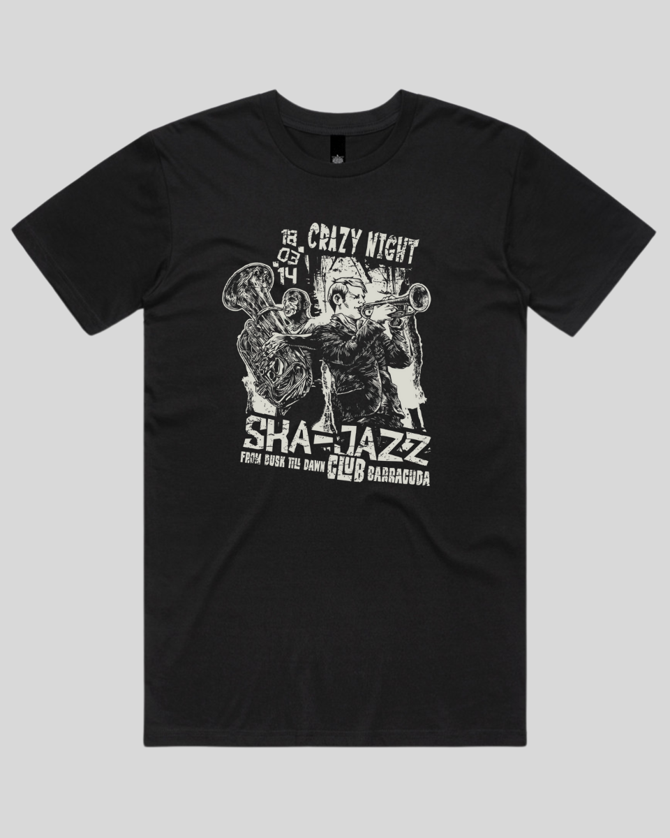 Crazy Night Jazz Club Men's T-Shirt