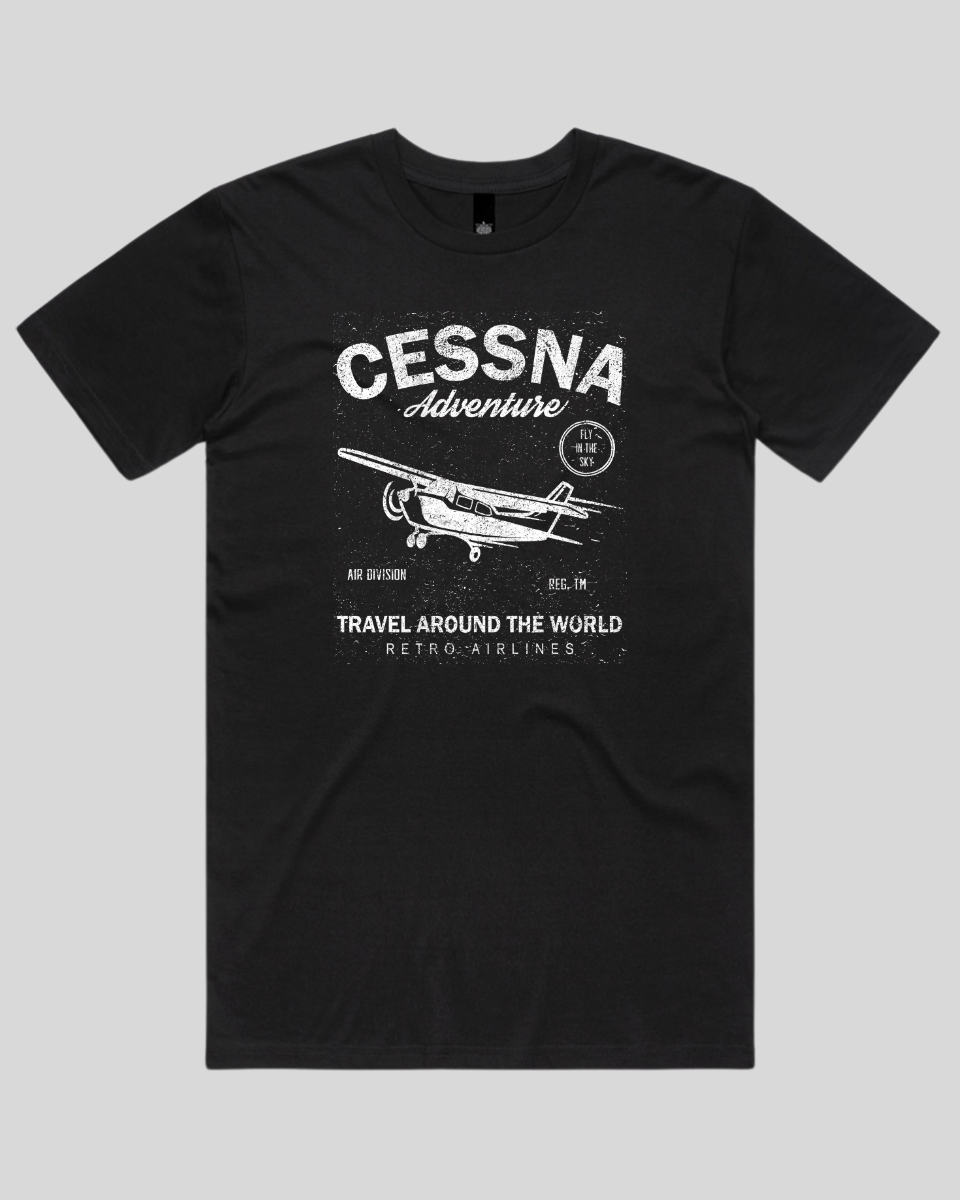 Cessna Distressed Men's T-Shirt
