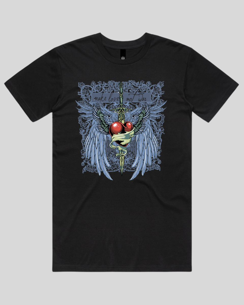 Make Love Not War Men's T-Shirt
