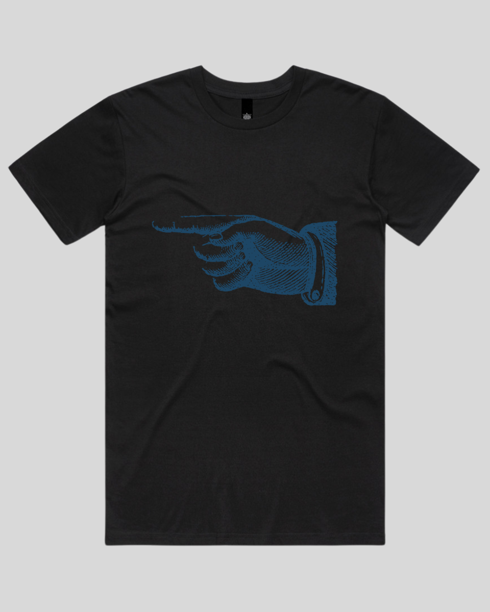 Pointing Finger 2 Men's T-Shirt