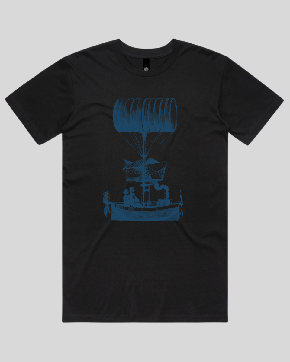 Antique Balloon Boat Men's T-Shirt
