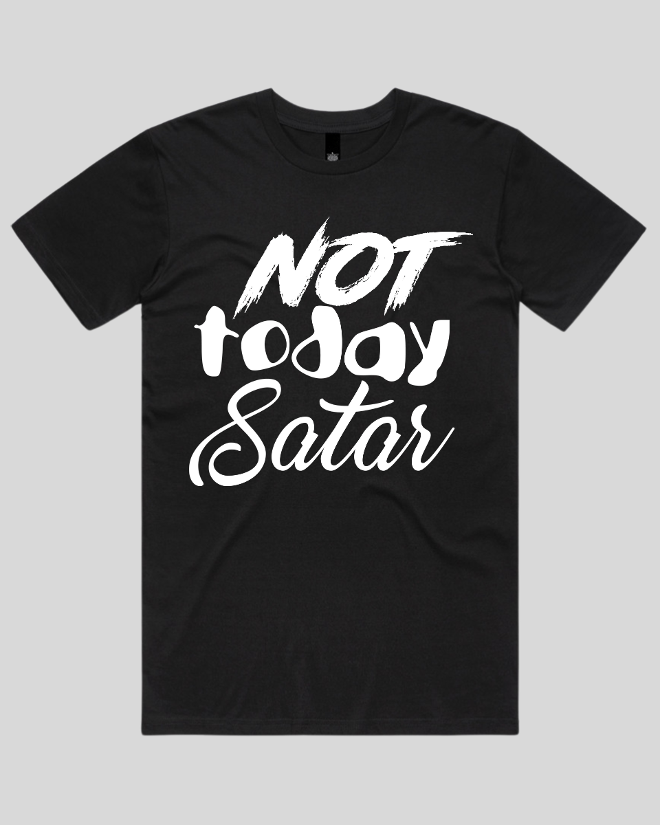 Not Today Satan Men's T-Shirt