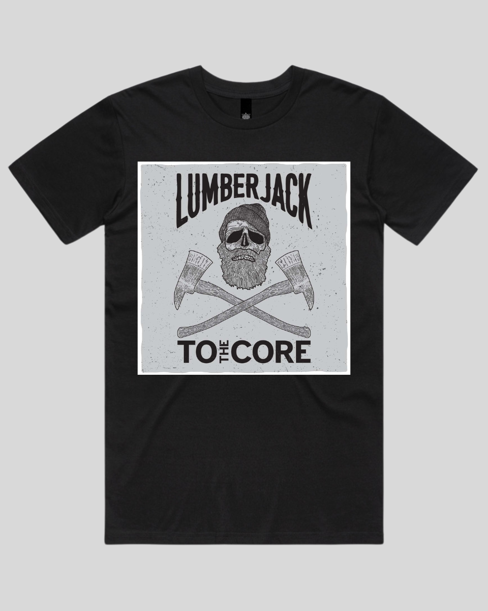 Lumberjack skull 4 Men's T-shirt