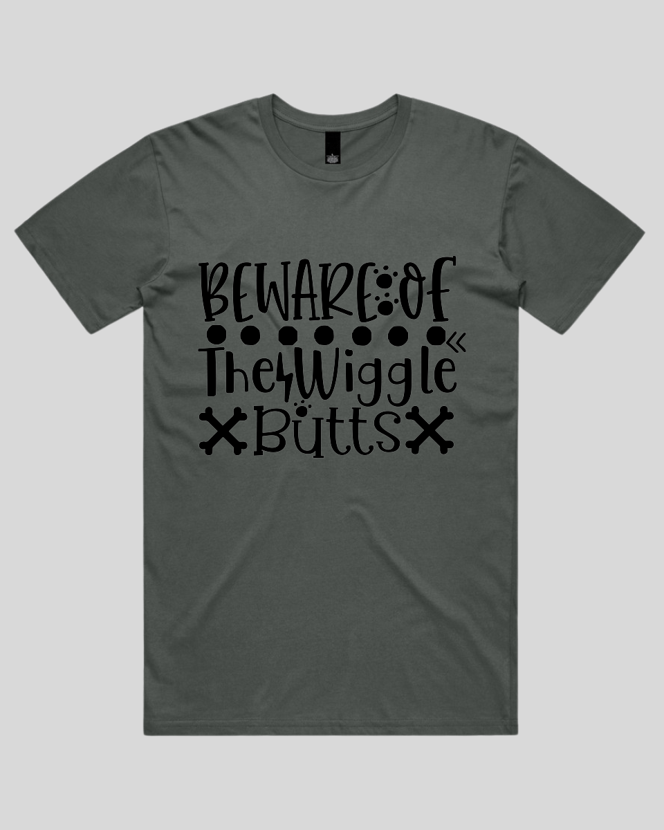 Beware Of The Wiggle Butts Men's T-Shirt