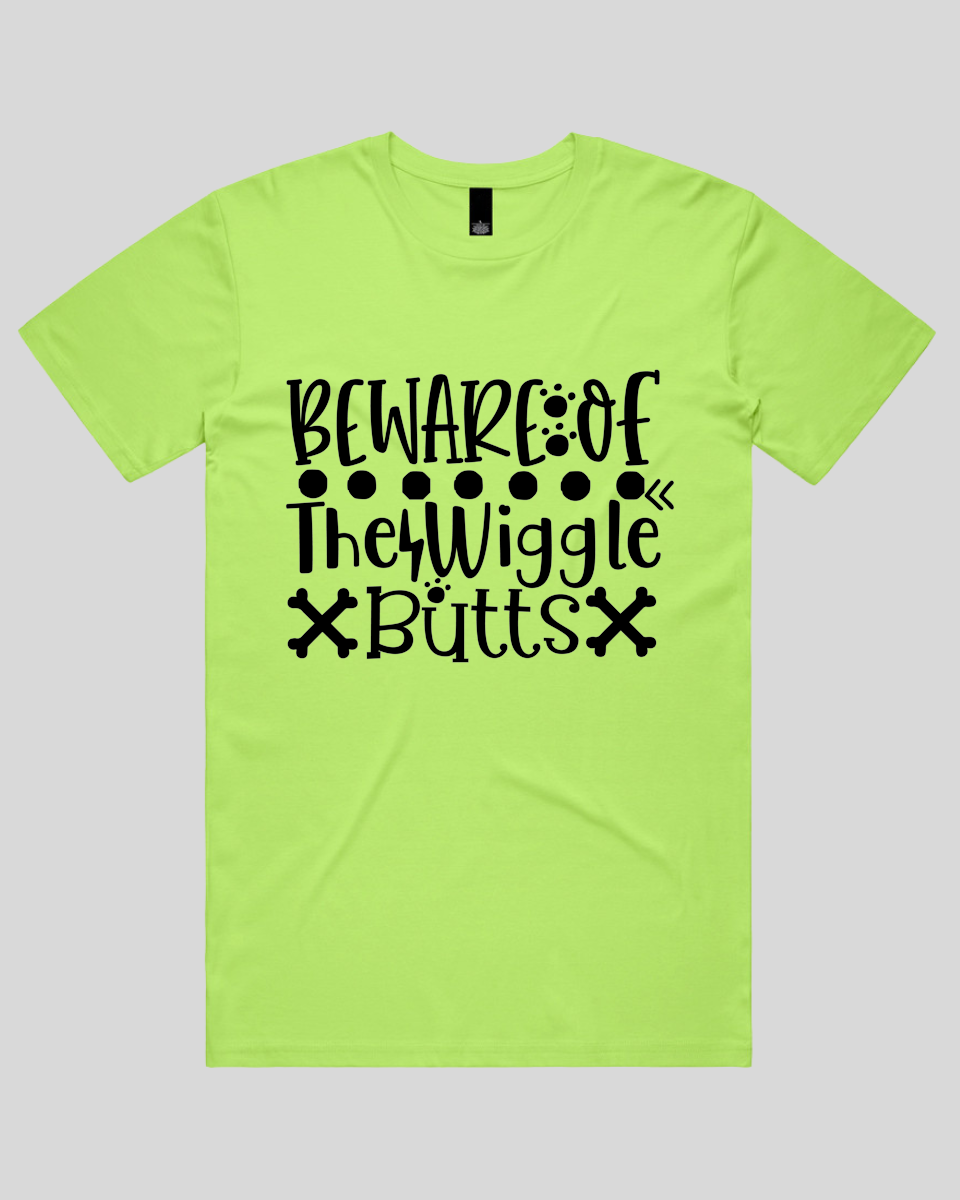 Beware Of The Wiggle Butts Men's T-Shirt