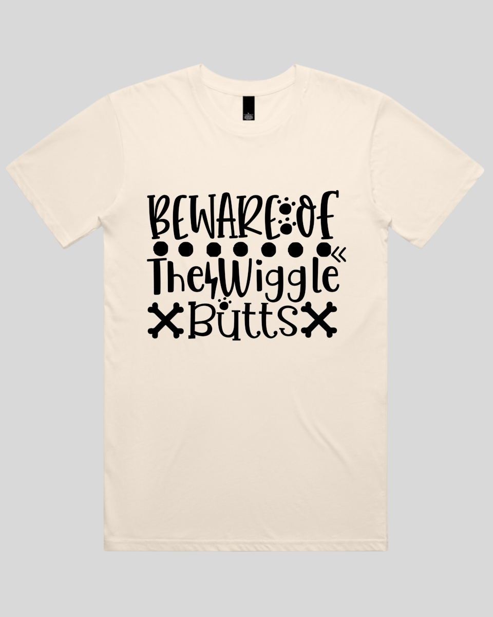 Beware Of The Wiggle Butts Men's T-Shirt
