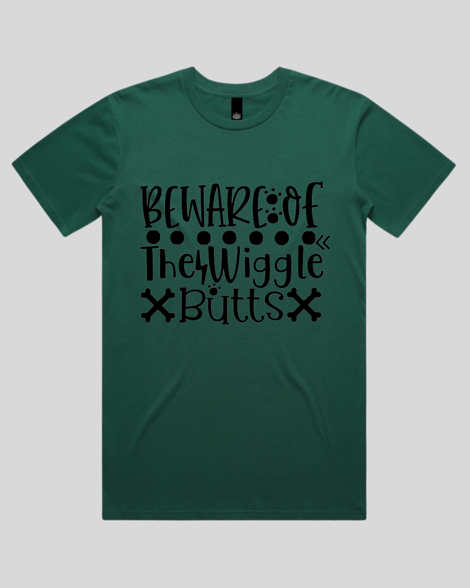 Beware Of The Wiggle Butts Men's T-Shirt
