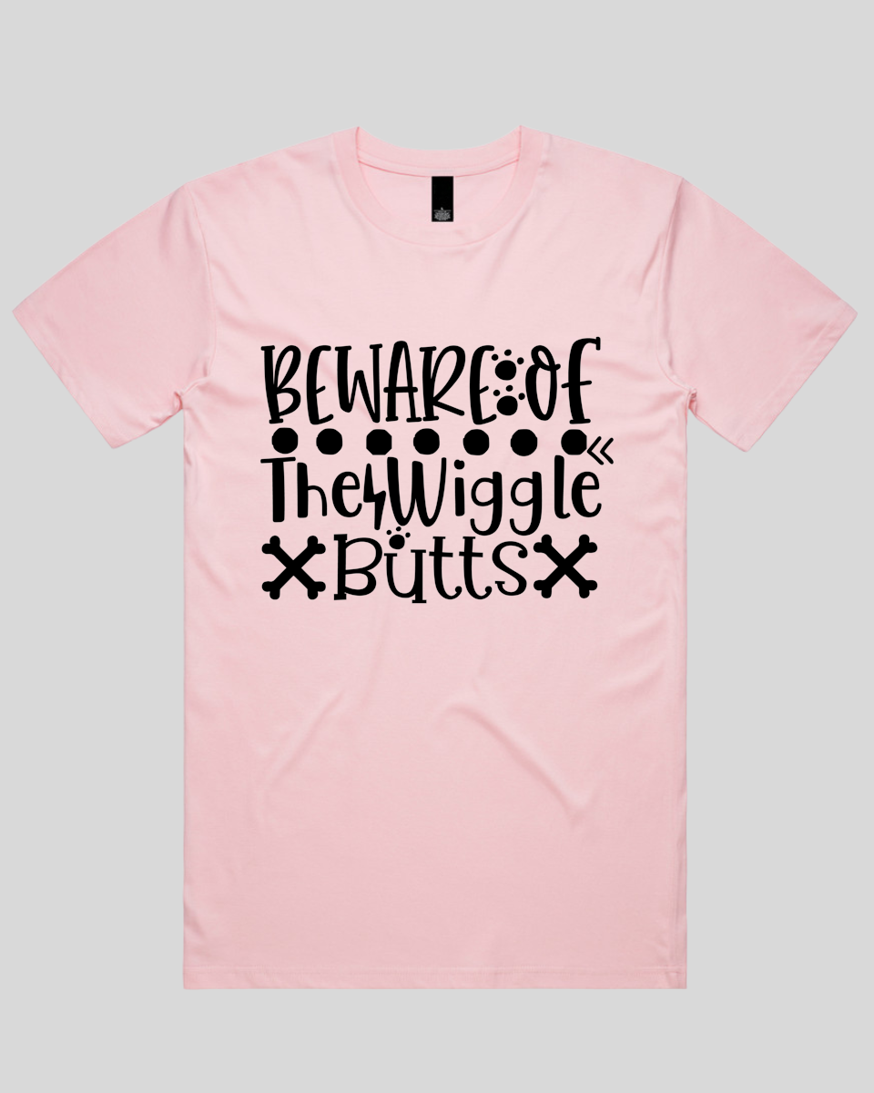 Beware Of The Wiggle Butts Men's T-Shirt