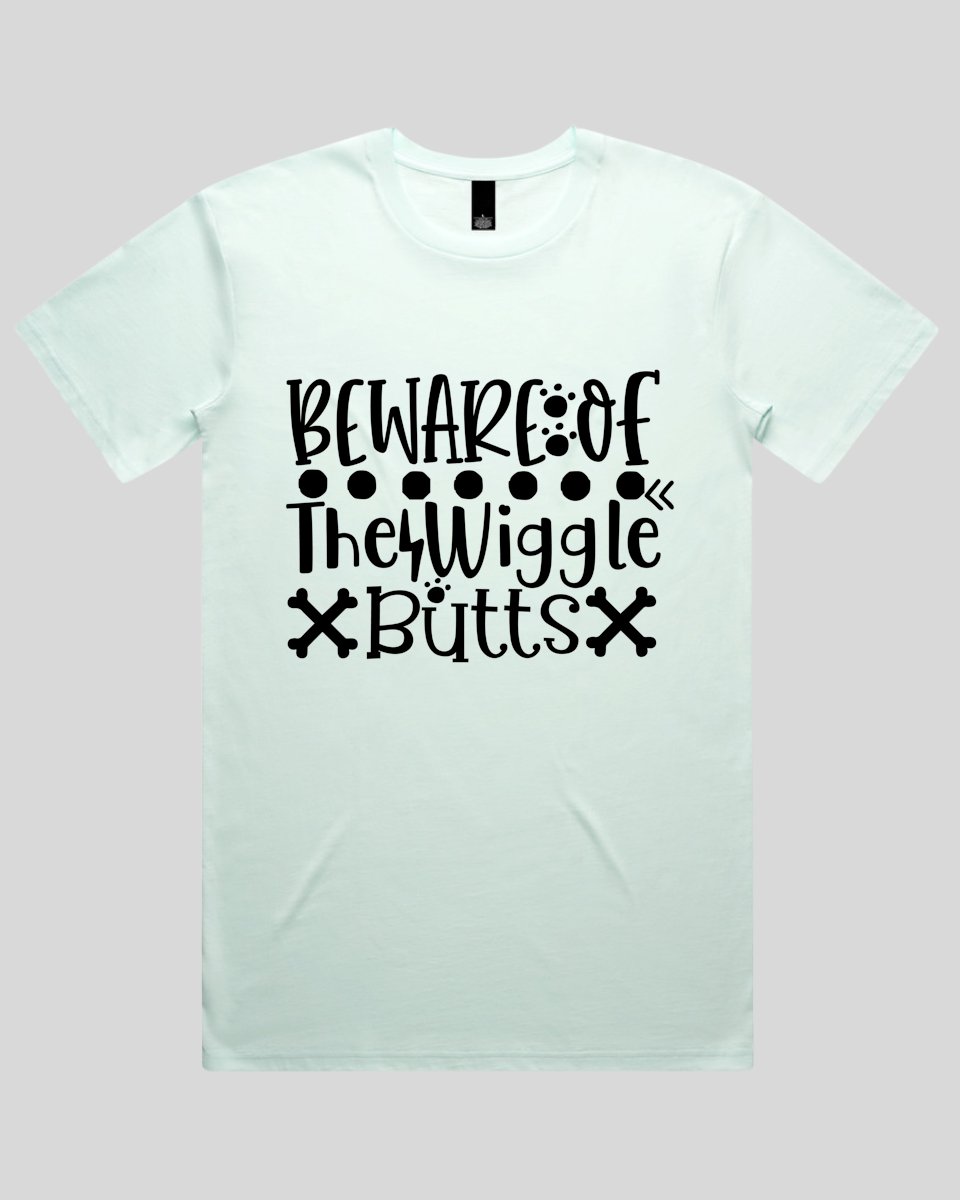 Beware Of The Wiggle Butts Men's T-Shirt