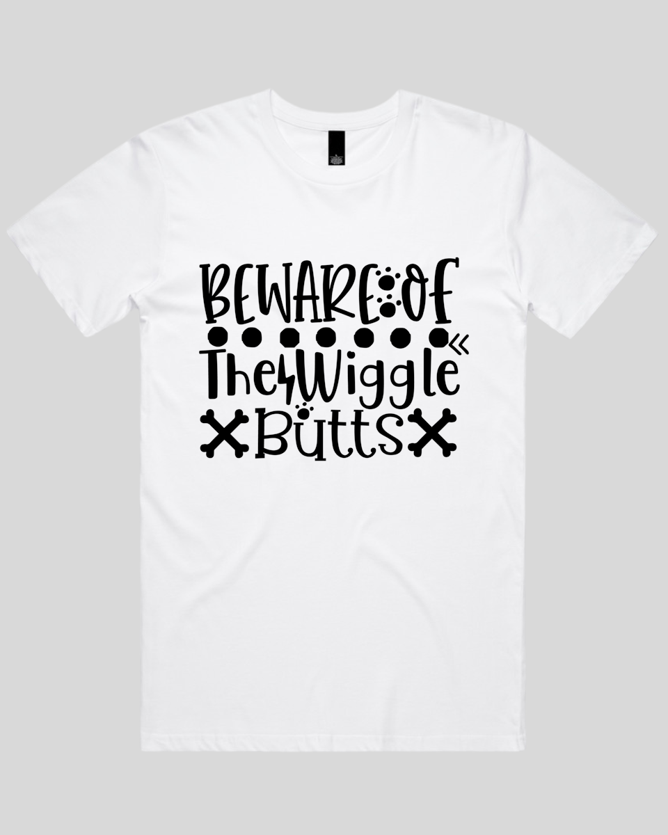 Beware Of The Wiggle Butts Men's T-Shirt
