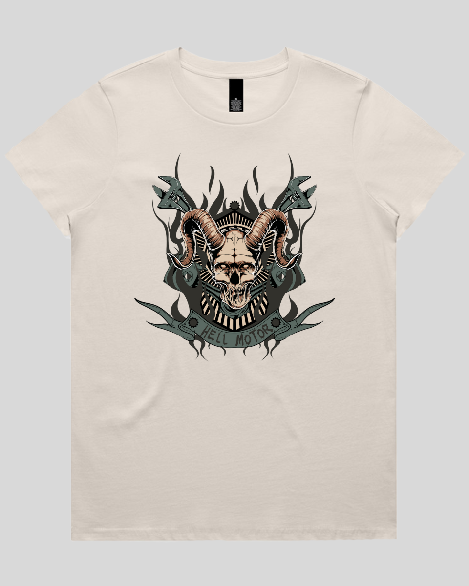 Hell Motor Syndicate Womens T-Shirt