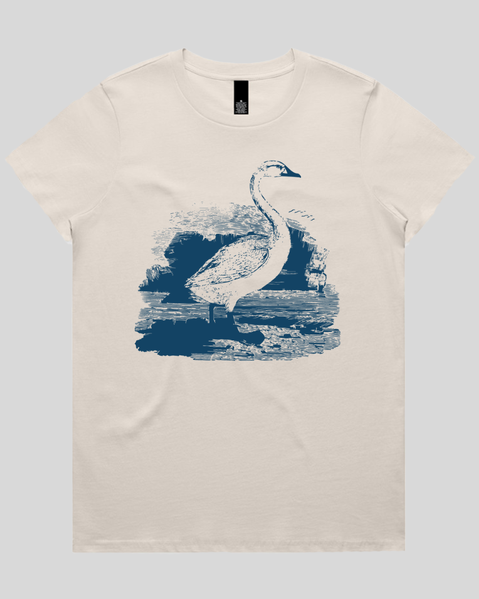 Lakeborn Swan Women's T-Shirt