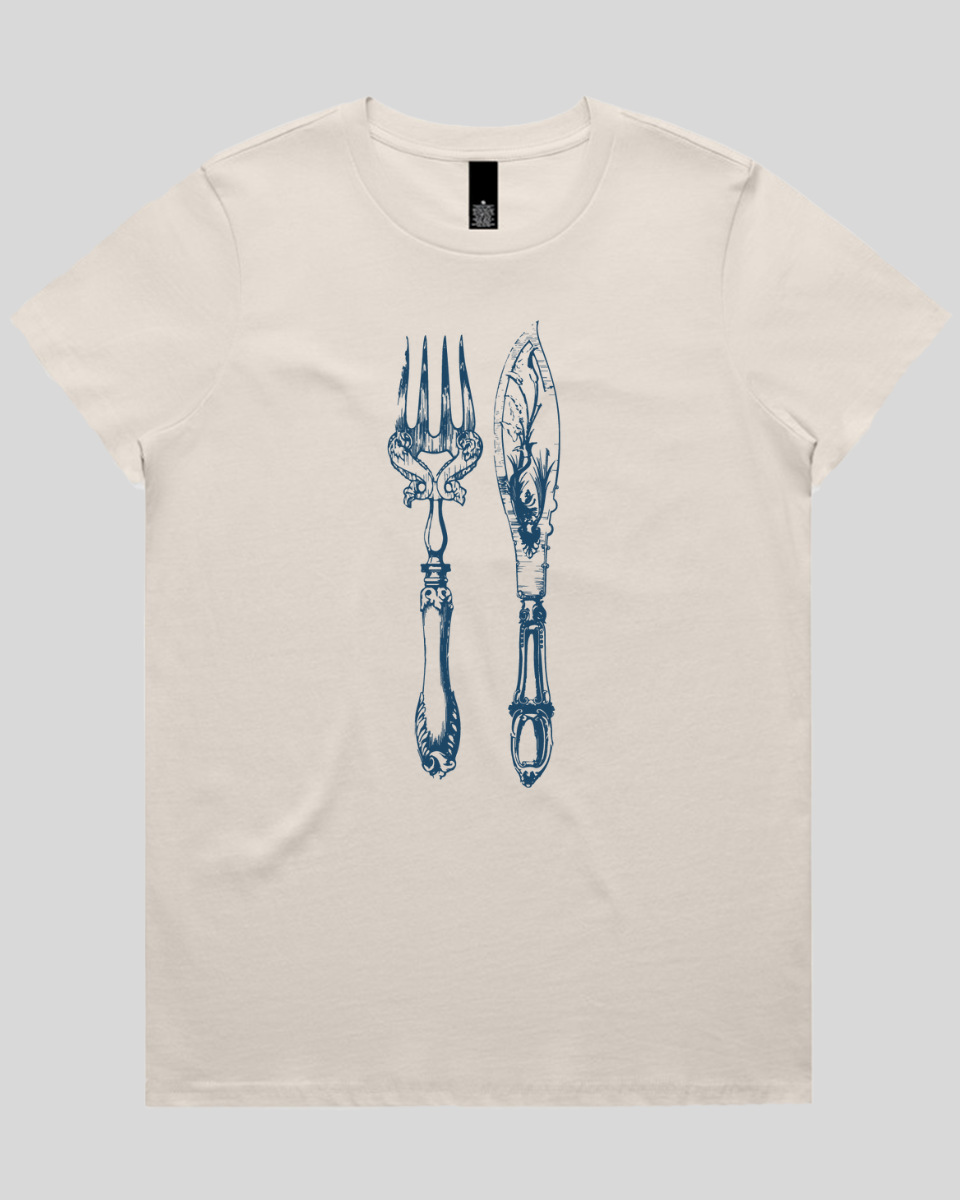 Vintage Cutlery Set Women's T-Shirt
