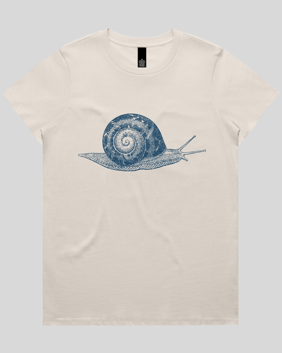 Spiral Snail Crawl Women's T-Shirt