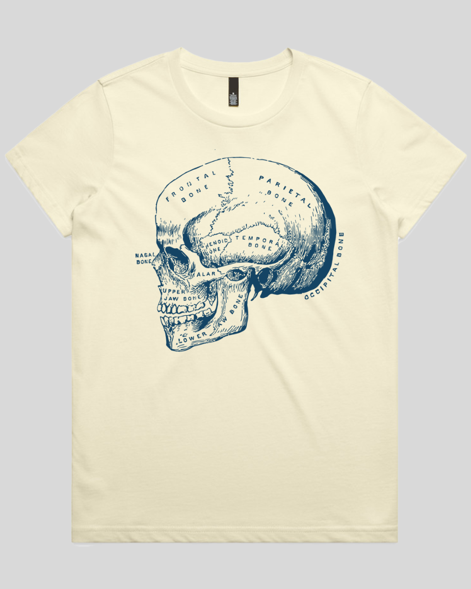 Blueprint Skull Women's T-Shirt