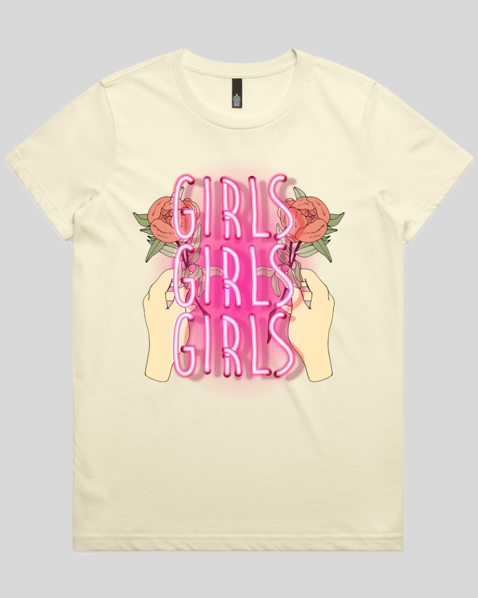 Girls Girls Girls Women's T-Shirt