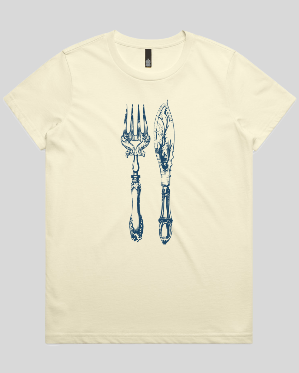 Vintage Cutlery Set Women's T-Shirt
