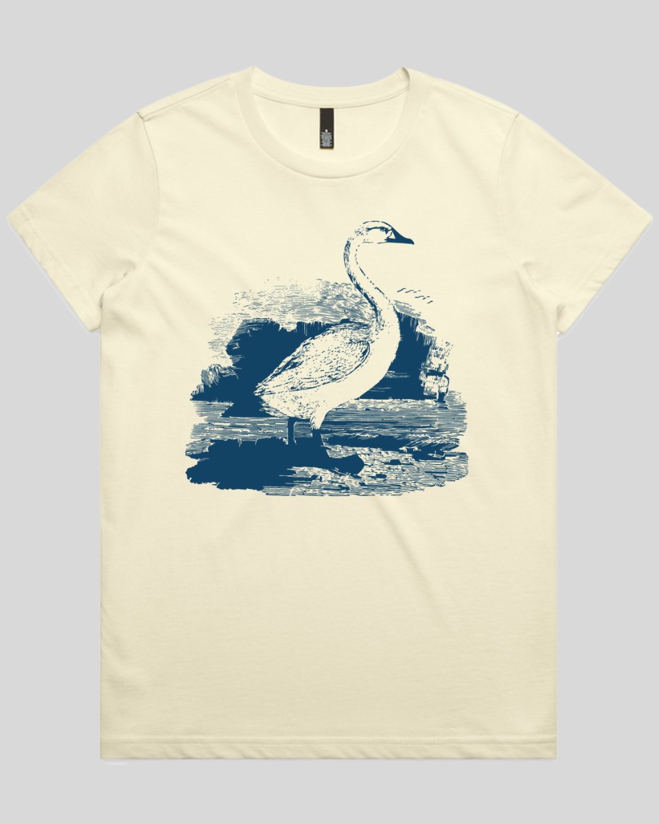 Lakeborn Swan Women's T-Shirt