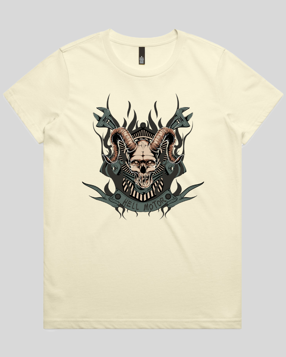 Hell Motor Syndicate Womens T-Shirt