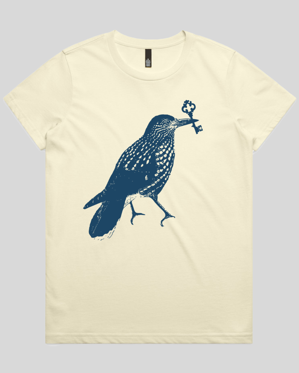 Bird-with-key 2 Women's T-Shirt