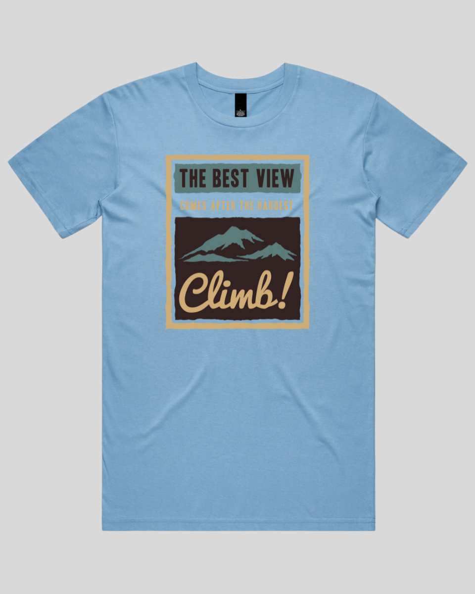 The Hardest Climb Men's T-Shirt