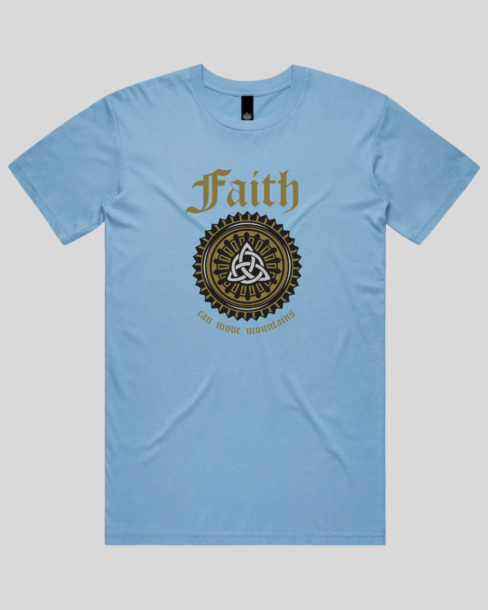 Faith Can Move Mountains Men's T-Shirt