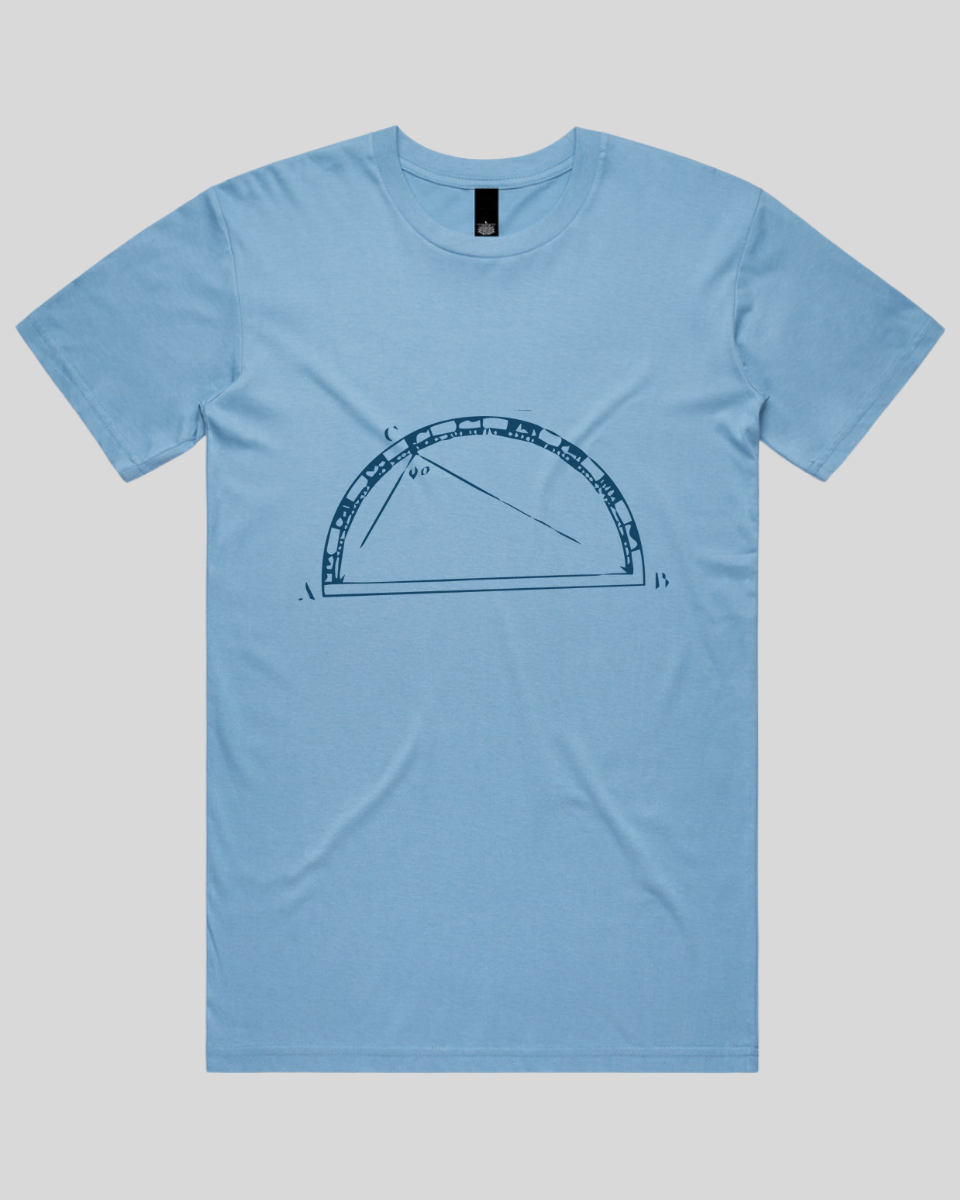 Geometric Logic Print Men's T-Shirt