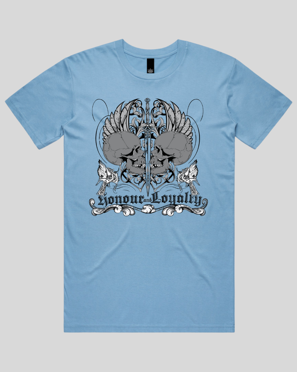 Honour and Loyalty Skull Men's T-Shirt