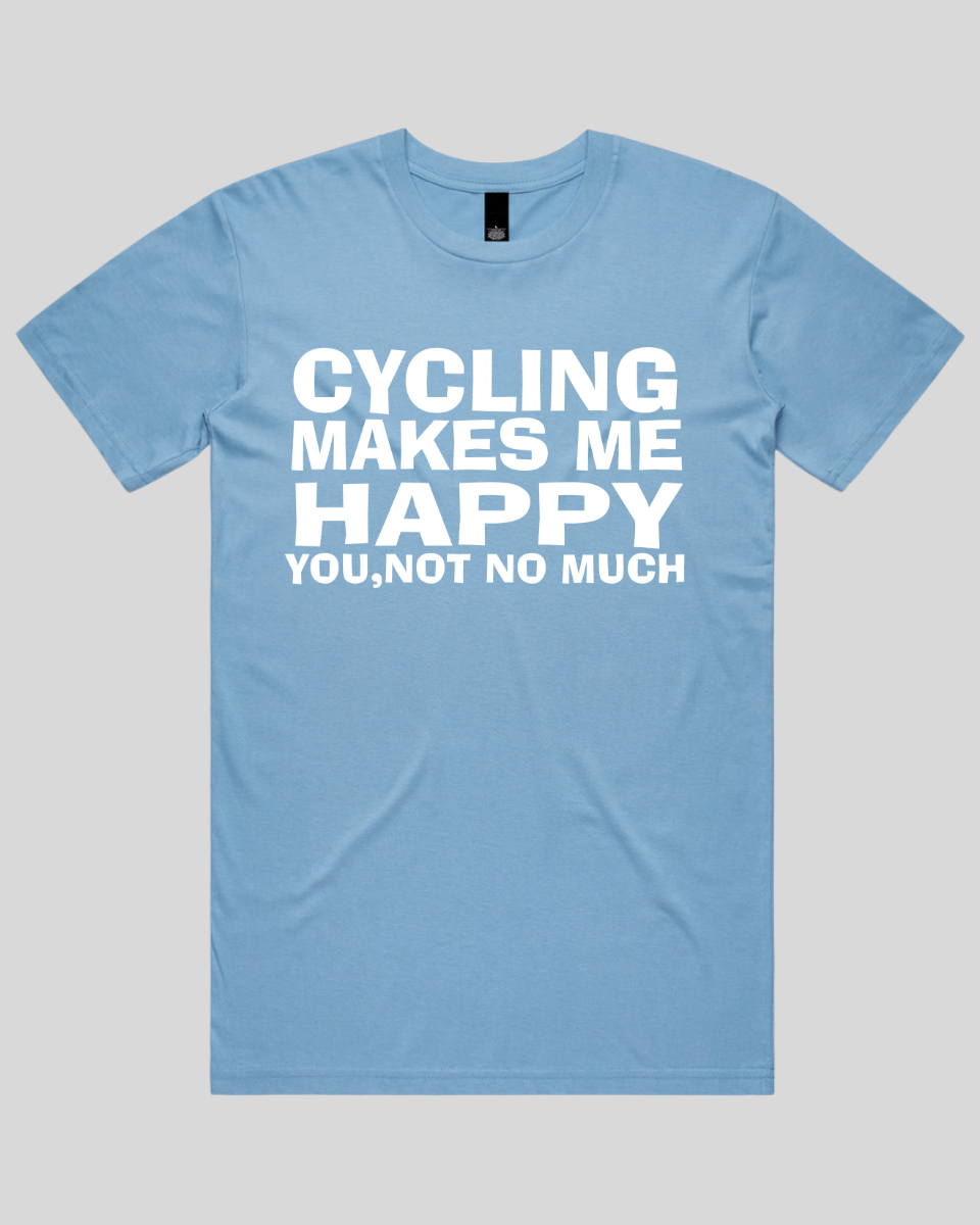 Cycling makes me Men's T-Shirt