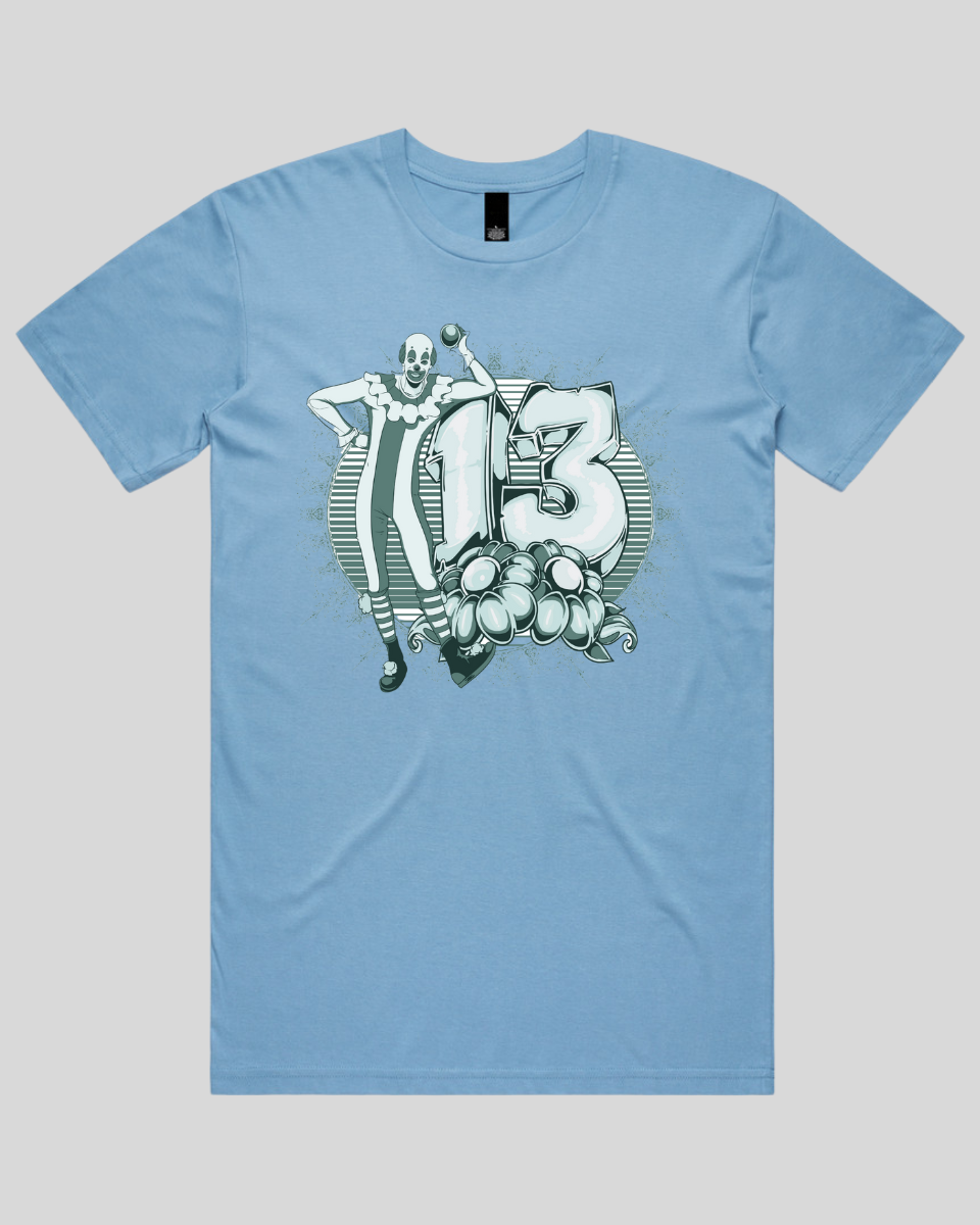 Lucky 13 Clown Men's T-Shirt