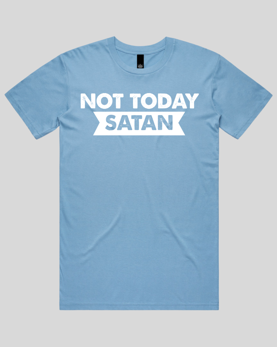 Not Today Satan Men's T-Shirt