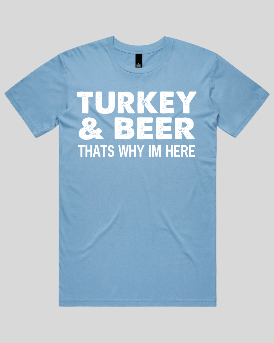 Turkey & Beer Men's T-Shirt