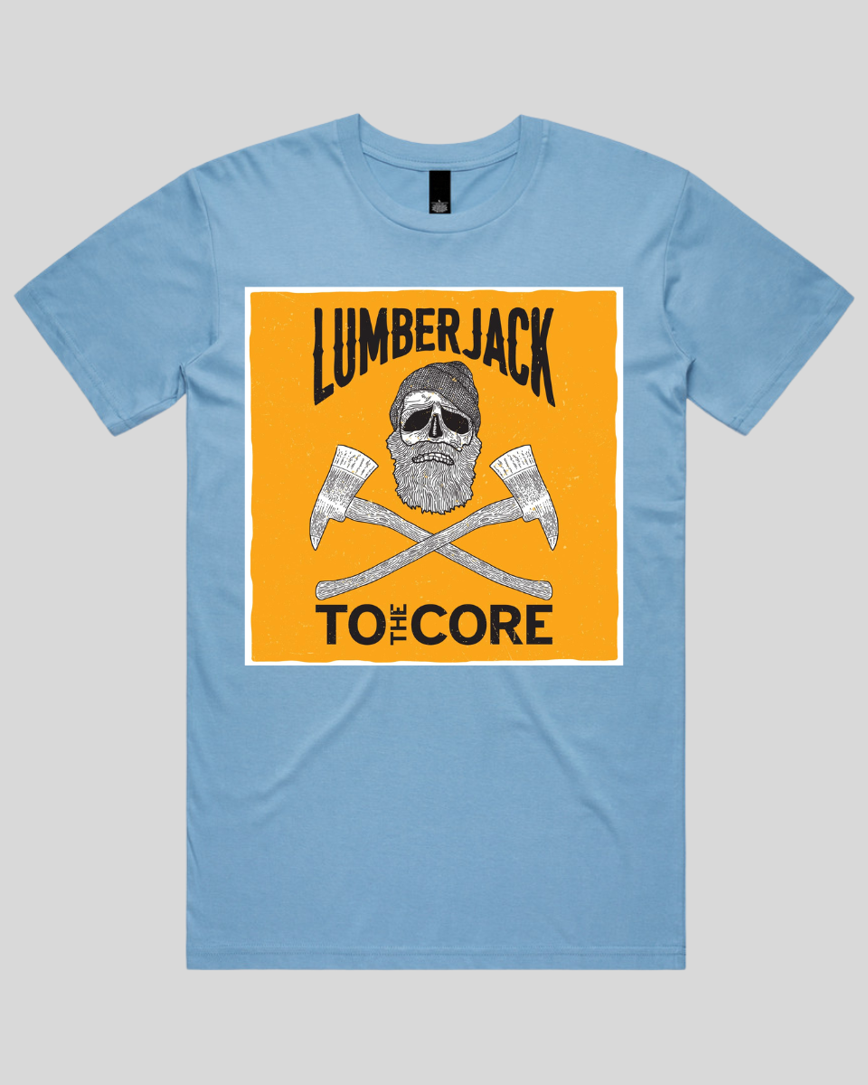 Lumberjack skull 3 Men's T-shirt