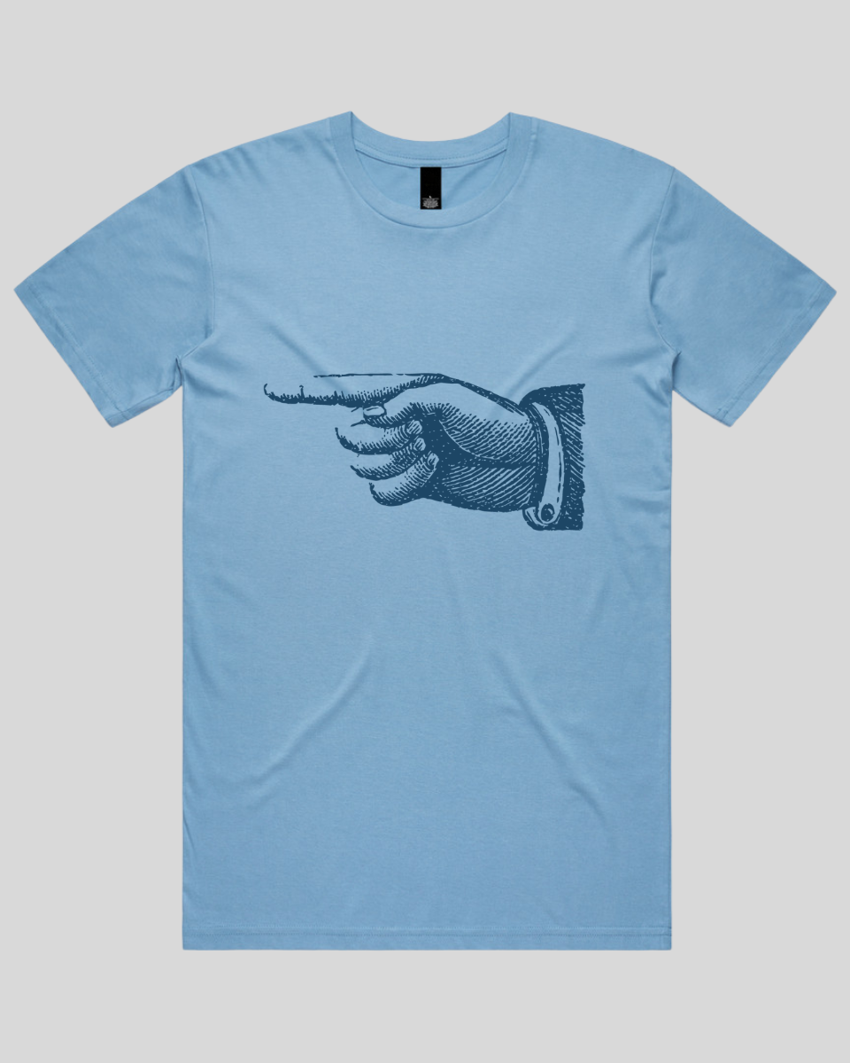 Pointing Finger 2 Men's T-Shirt