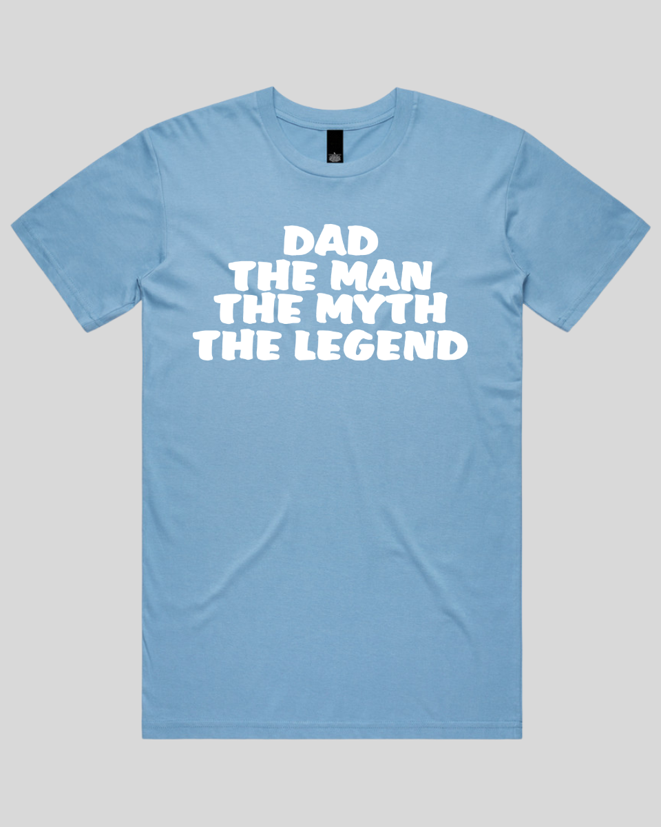 dad the man the myth Men's T-Shirt
