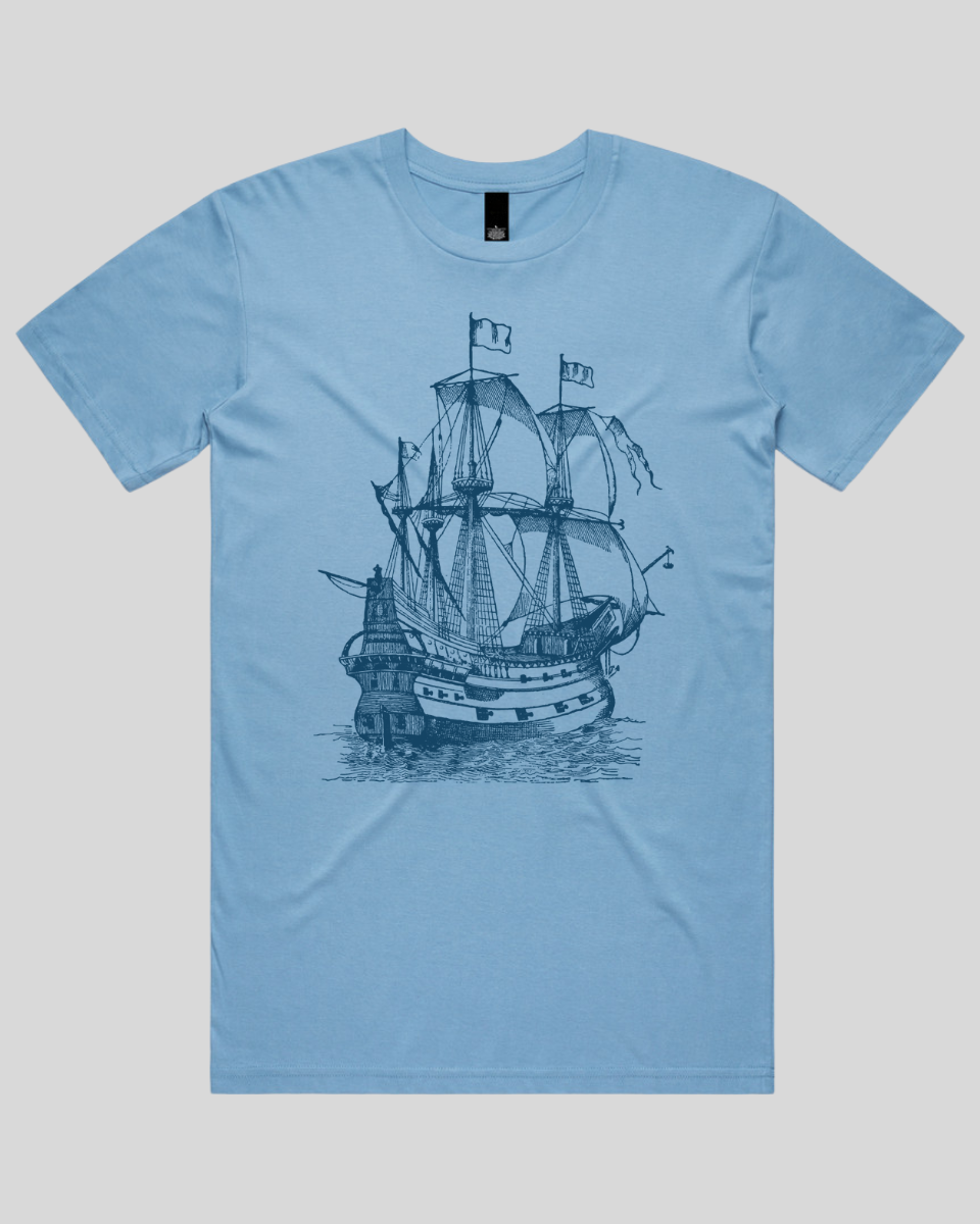 Warlord’s Ship Wake Men's T-Shirt
