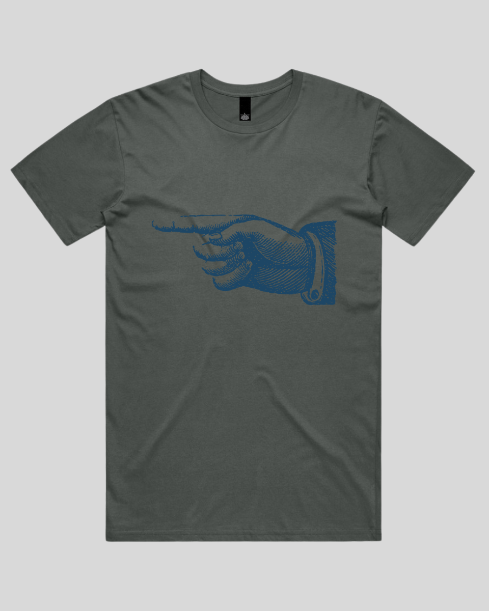 Pointing Finger 2 Men's T-Shirt
