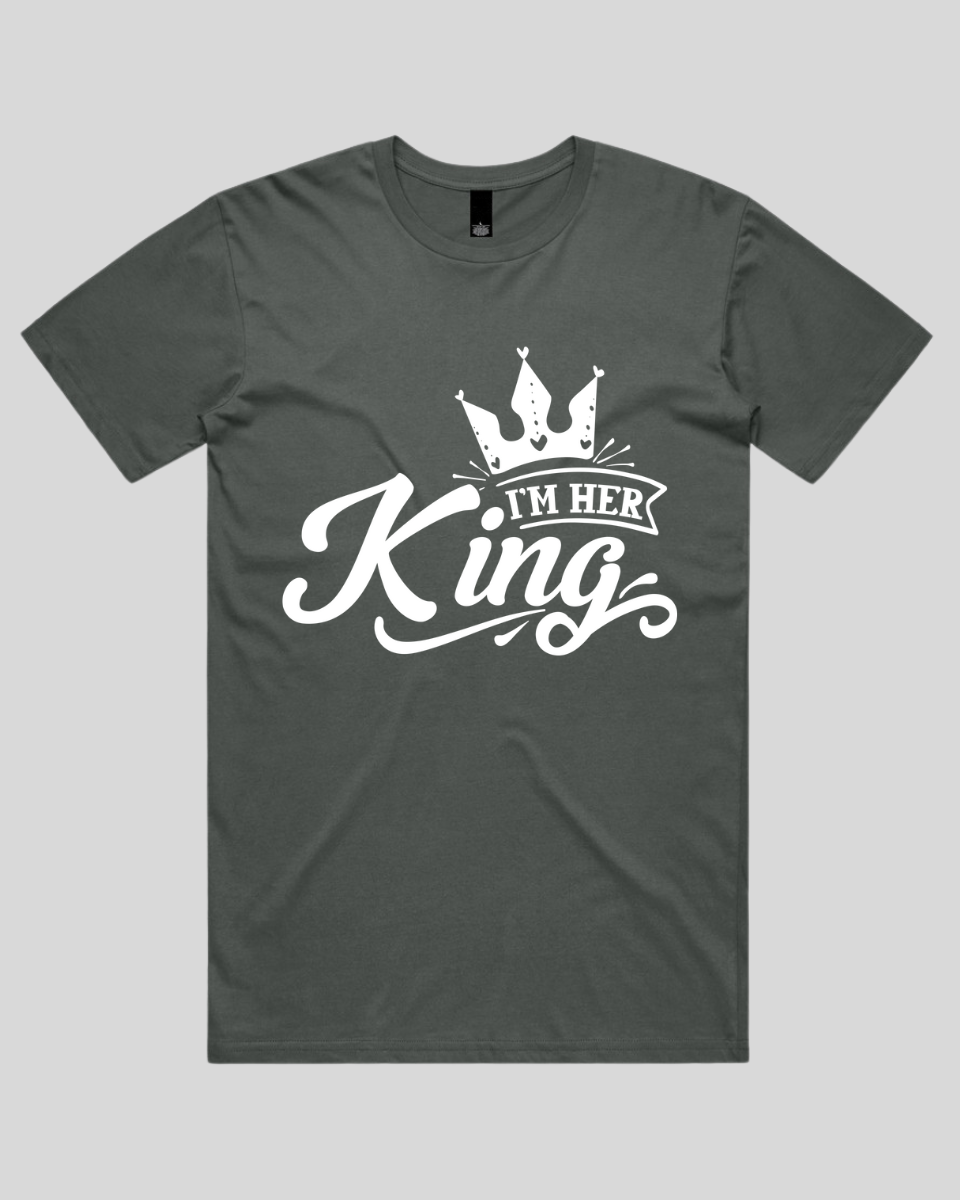 I'm her king Men's T-Shirt