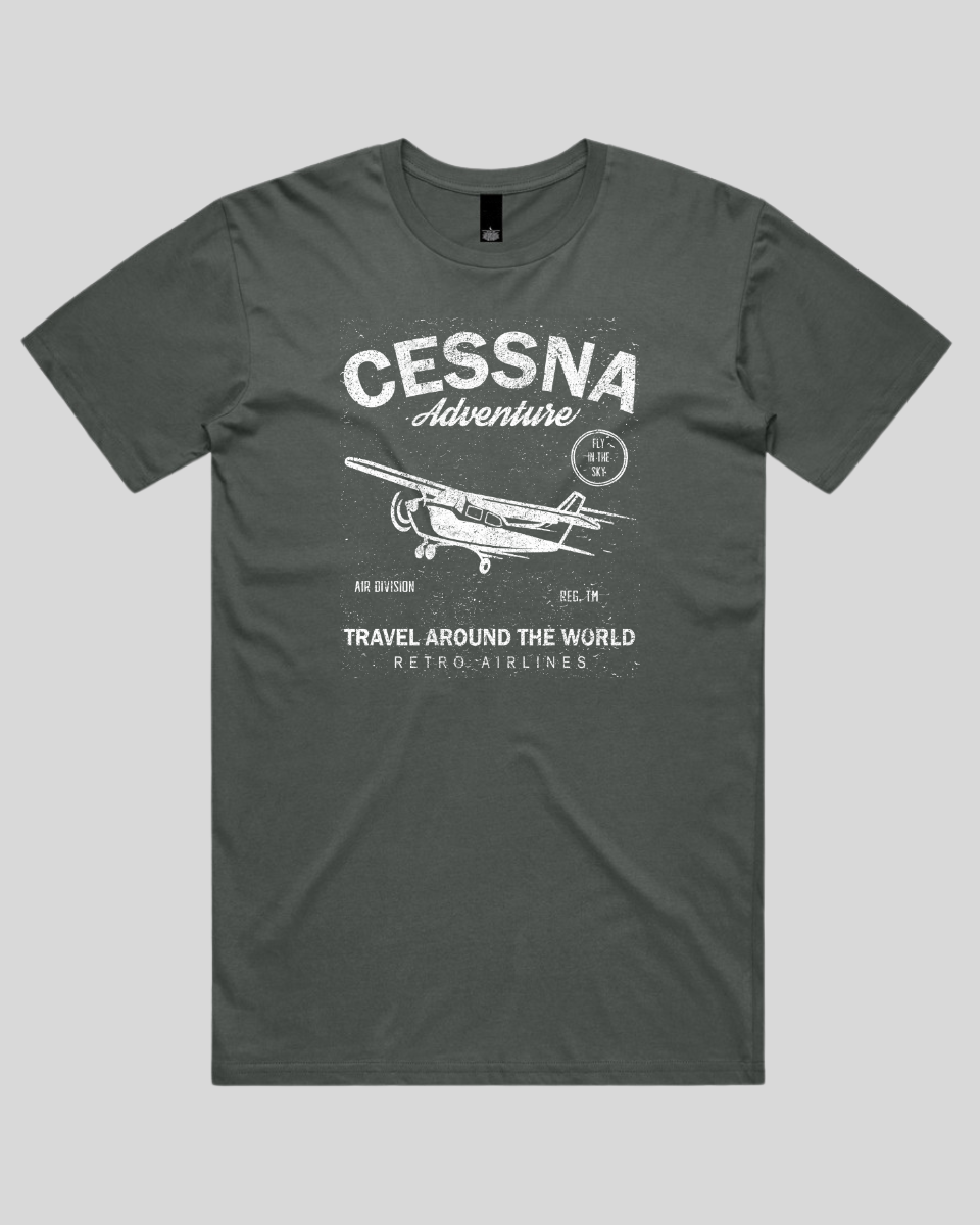 Cessna Distressed Men's T-Shirt