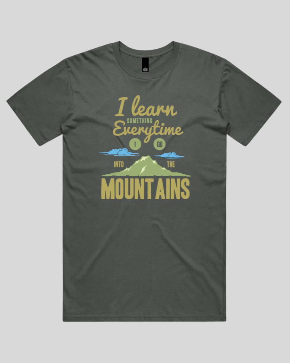 Learn From The Mountains Men's T-Shirt
