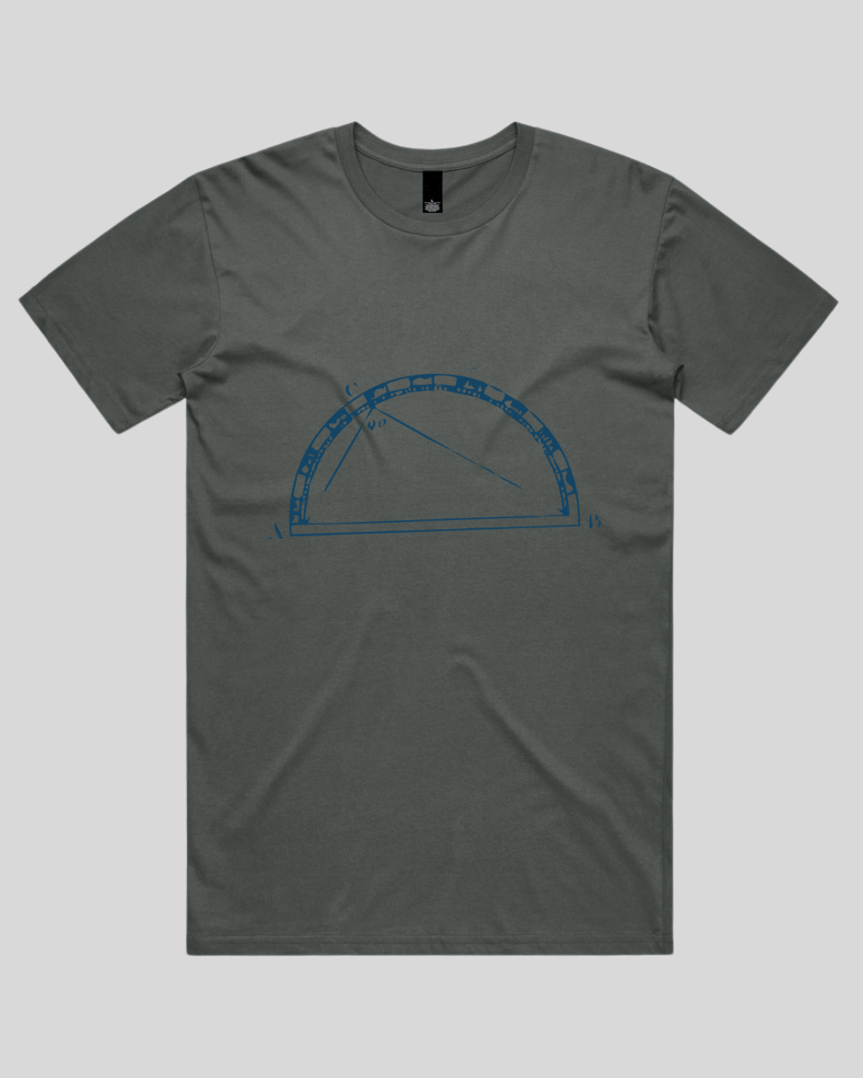 Geometric Logic Print Men's T-Shirt