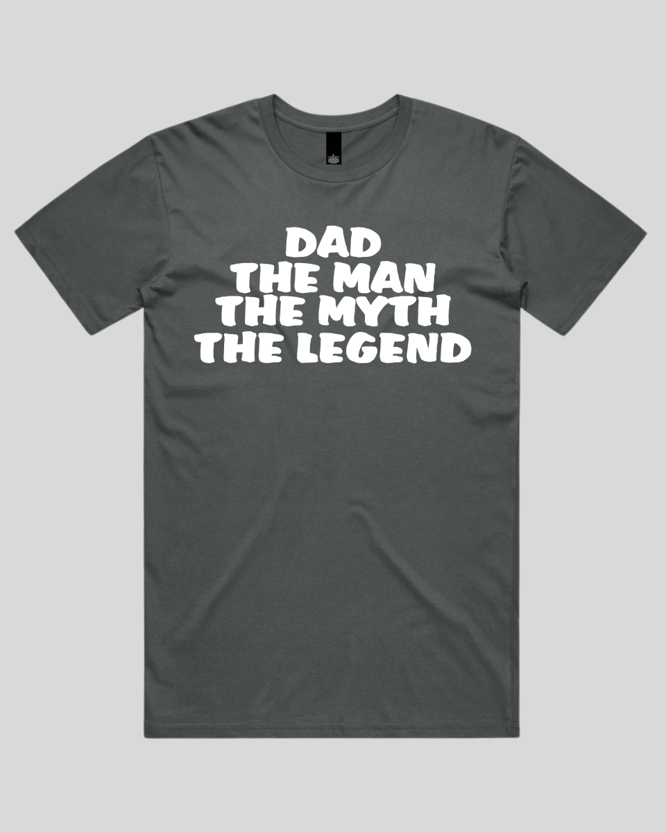 dad the man the myth Men's T-Shirt