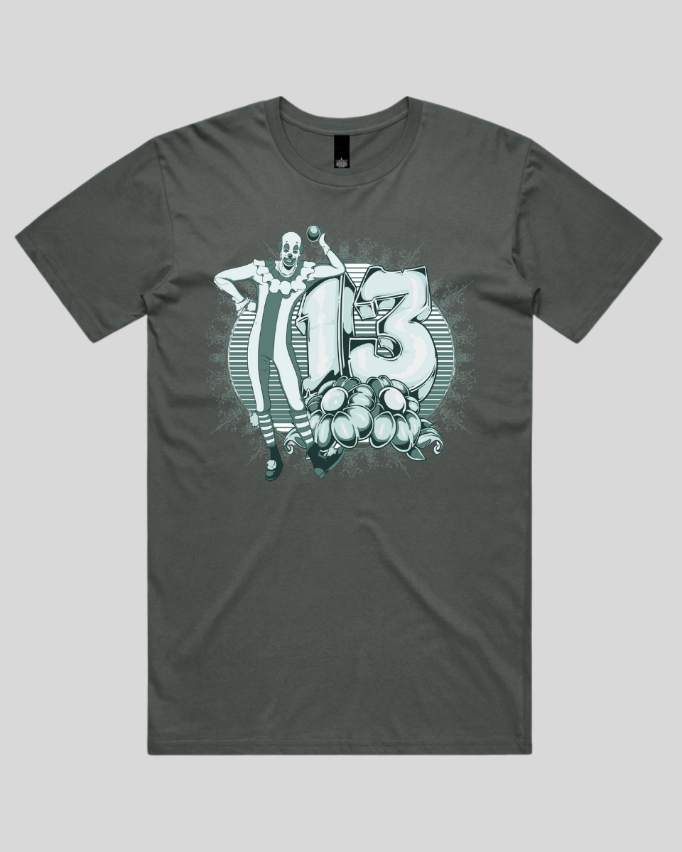 Lucky 13 Clown Men's T-Shirt
