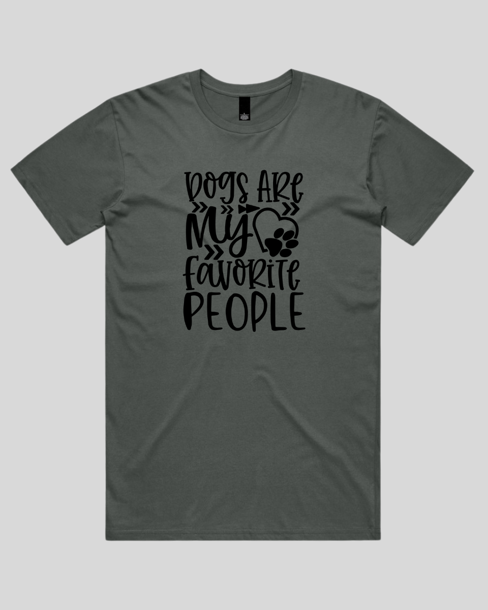 Dogs Are My Favorite People Men's T-Shirt