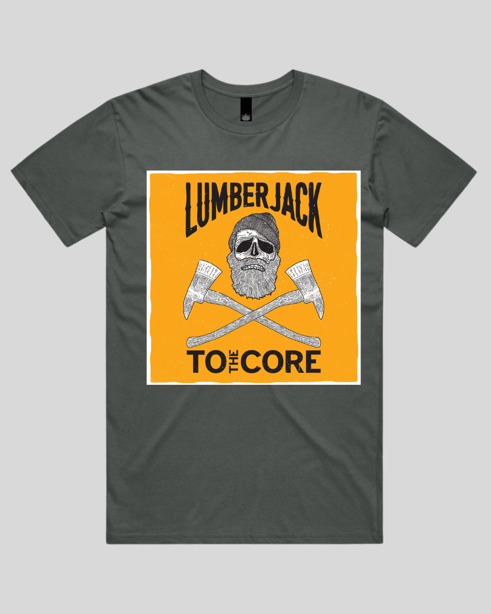 Lumberjack skull 3 Men's T-shirt