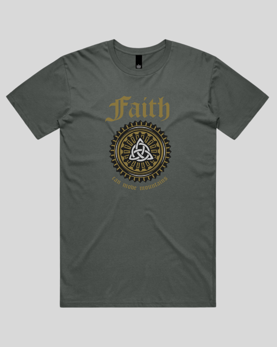 Faith Can Move Mountains Men's T-Shirt