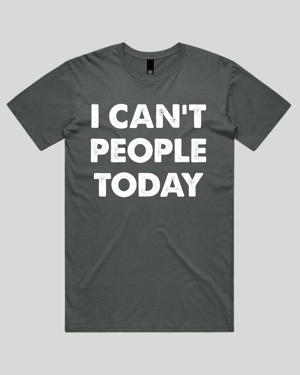 i can't people today Men's T-Shirt