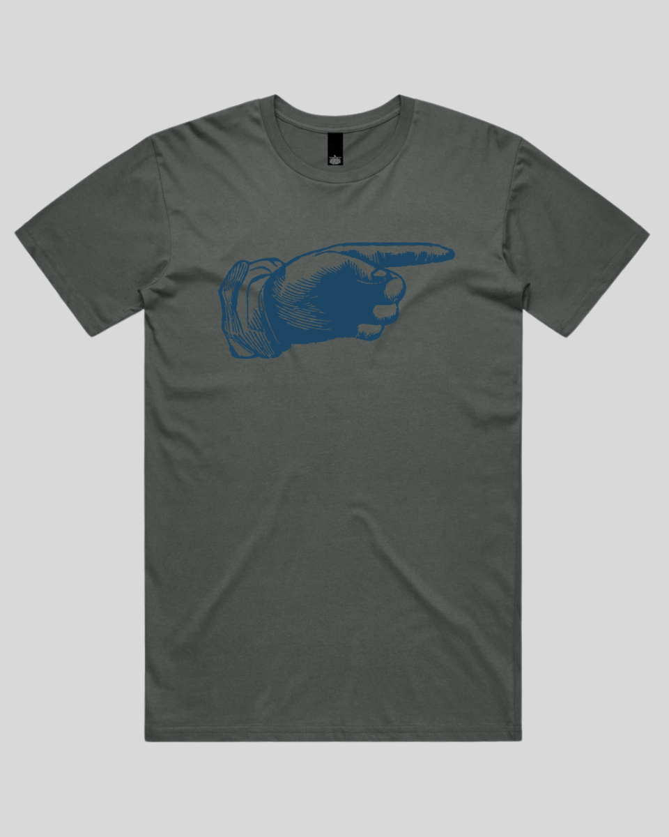 Retro Pointing Hand Men's T-Shirt